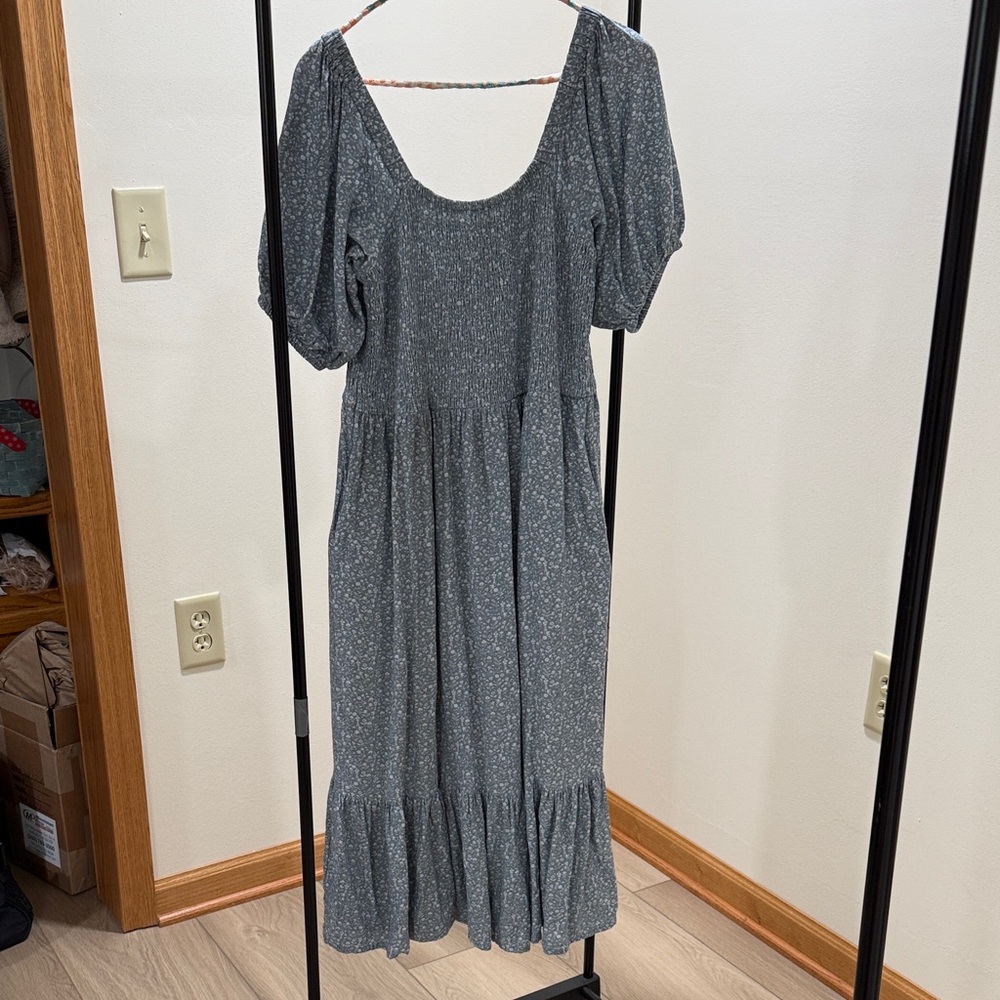 Little Cottonwood Parker Blue Floral Dress